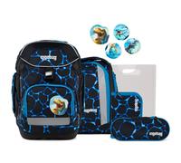 Ergobag Pack Schulrucksack-Set 6tlg Bärassic Garden