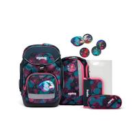 ergobag PACK Schulrucksack-Set KorallBär, 6-teilig