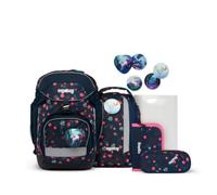 ergobag PACK Schulrucksack-Set PhantBärsiewelt REFLEX GLOW, 6-teilig