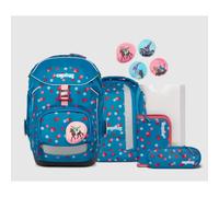 ergobag Schulrucksack-Set VoltiBär Pack 6-teilig ergonomisch petrol