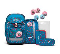 Ergobag Schulranzen-Set Pack VoltiBär – 6-teilig ergonomischer Schulrucksack 2024