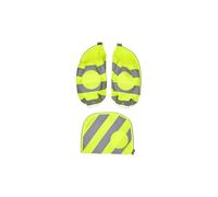 ERGOBAG ERG-STR-002-103 Fluo Seitentaschen Zip-Set mit Reflektorstreifen Gelb, gelb