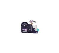 ergobag Pack Set Bundle AW25/26, ergonomischer Schulrucksack flexibel 7-teilig Set 1. Klasse Grundschule für Mädchen und Jungen SternguckBär - Lila