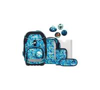 ergobag Pack Set ergonomischer Schulrucksack flexibel 6-teilig Set 1. Klasse Grundschule für Mädchen und Jungen