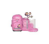 ergobag PACK Set Schulranzen-Set WolkenzauBär, 6-teilig Rosa 20 Liter 2025