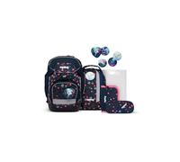 ergobag Pack Set ergonomischer Schulrucksack, Schulranzen, Vorgänger-Kollektion, flexibel 6-teilig 1.Klasse Grundschule