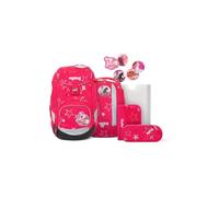 ergobag Pack Set - ergonomischer Schulrucksack, Set 6-teilig - CinBärella - Pink, einheitsgröße, ERG-SET-003-9B1