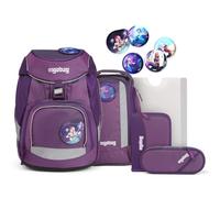 ergobag Pack Set ergonomischer Schulrucksack, Vorgänger-Kollektion, flexibel 6-teilig 1. Klasse Grundschule