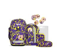 ergobag Pack Set ergonomischer Schulrucksack, Vorgänger-Kollektion, flexibel 6-teilig 1.Klasse Grundschule
