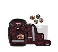 ergobag Schulranzen-Set Pack Set | Ergonomischer Schulrucksack, flexibles 6-teiliges Set für die 1. Klasse Grundschule, geeignet für Mädchen und Jungen