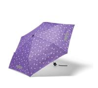 ergobag Regenschirm PonyBäradies – ultraleicht, windfest, reflektierend, mit Tasche