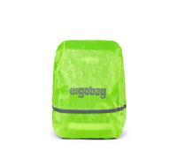 ergobag Regenschutz für Schulranzen und Rucksack, wasserdicht, mit Reflektoren und Gummizug