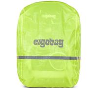ergobag Regenschutz für Schulranzen und Rucksack, wasserdicht, mit Reflektoren und Gummizug Gelb