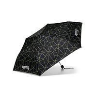 ergobag Regenschirm Kinderschirm für die Schultasche, ultraleicht und klein mit Tasche, reflektierend windfest