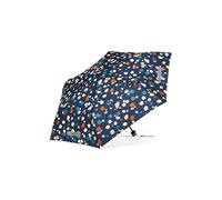 ergobag Regenschirm Kinderschirm für die Schultasche, ultraleicht und klein mit Tasche, Ø90 cm Bärnsteinhöhle - Dunkelblau