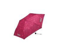 ergobag Regenschirm Kinderschirm für die Schultasche, ultraleicht und klein mit Tasche, reflektierend windfest