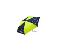 ergobag Regenschirm | Ultraleichter Kinderschirm für die Schultasche mit Tasche, kompakt zusammenfaltbar und mit 90 cm Durchmesser