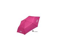 ergobag Regenschirm | Ultraleichter Kinderschirm für die Schultasche mit Tasche, kompakt zusammenfaltbar und mit 90 cm Durchmesser
