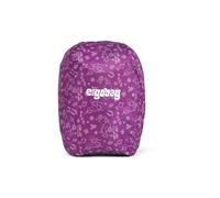 ergobag Regenschutz für Kindergartenrucksack Regenschutz Mini Mini Kindergartenrucksack, wasserdicht, Leuchtfarben, Reflektoren, Gummizug Pferde - Lila