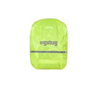 ergobag Regenschutz für Schulranzen und Rucksack, wasserdicht, mit Reflektoren und Gummizug Gelb