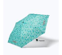 ergobag Regenschirm Kinderschirm für die Schultasche, ultraleicht und klein mit Tasche, reflektierend windfest