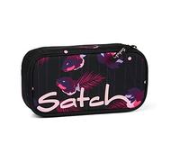 ergobag Satch Schlamperbox, Mystic Nights, Farbe/Muster: Purple, Black, Rose