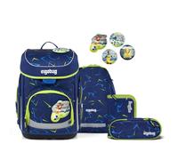 ergobag Cubo Set Schulranzen-Set SpitzenreitBär 5-teilig Blau 19 Liter 2025