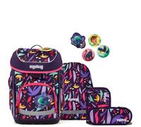 Ergobag Schulranzen Set 5tlg. Cubo Color Flash Edition (2026) AmBärzonas