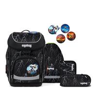 Ergobag Schulranzen Set 5tlg. Cubo Reflex Edition (2026) Super ReflektBär