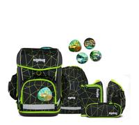 Ergobag Schulranzen Set 6tlg. Cubo Light (2025) CyBär Race (LUMI Edition)