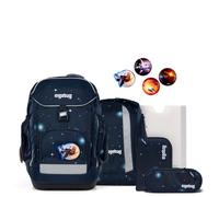 Ergobag Schulranzen Set 6tlg. Maxi (2025) KoBärnikus (GALAXY GLOW Edition)