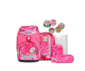Ergobag Schulranzen Set 6tlg. Pack (2022) KuntBärbuntes Einhorn (NEO Edition)