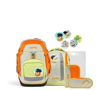 Ergobag - Ergobag Schulrucksack-set Stadtbärwohner Beige - Gr. - One Size