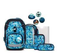 Ergobag Schulranzen Set 6tlg. Pack (2025) AbtauchBär (ECO HERO Edition)