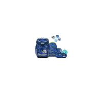ergobag Schulranzen-Set cubo Bundle Set OzeanBärwohner - Blau