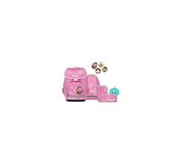 ergobag Schulranzen-Set cubo Bundle Set WolkenzauBär - Pink