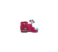 ergobag Schulranzen-Set cubo Light Bundle Set MondzauBär - Beere