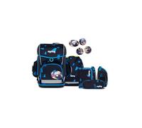 ergobag Schulranzen-Set cubo Light Set VerfolgBärjagd - Dunkelblau