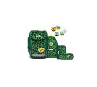 ergobag Schulranzen-Set cubo Set BärRex - Grün