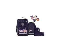 ergobag Schulranzen-Set cubo Set SternguckBär - Lila
