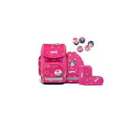 ergobag Schulranzen-Set cubo Set SternzauBär - Pink