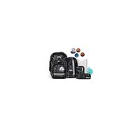 ergobag Schulranzen-Set Pack Set Bundle Super ReflektBär - Schwarz