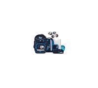 ergobag Schulranzen-Set Pack Set Bundle VerfolgBärjagd - Dunkelblau