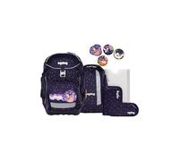 ERGOBAG 01298-90358-10 pack 6-teiliges Schulrucksack-Set SternguckBär, lila