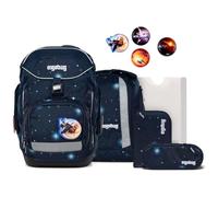 ergobag Schulranzen-Set Pack Set | Ergonomischer Schulrucksack, flexibles 6-teiliges Set für die 1. Klasse Grundschule, geeignet für Mädchen und Jungen