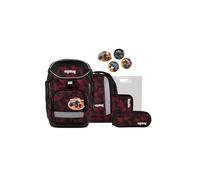 ergobag Schulranzen-Set Pack Set | Ergonomischer Schulrucksack, flexibles 6-teiliges Set für die 1. Klasse Grundschule, geeignet für Mädchen und Jungen