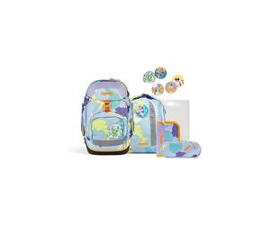 ergobag Schulranzen-Set Pack Set | Ergonomischer Schulrucksack, flexibles 6-teiliges Set für die 1. Klasse Grundschule, geeignet für Mädchen und Jungen