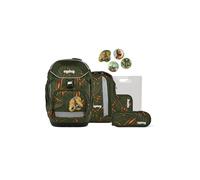 ergobag Pack-Set Schulranzen ExBärdition 6-teilig 20 Liter Grün/Orange