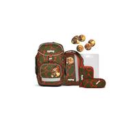 ergobag Schulranzen-Set Pack Set FeuerspeiBär - Orange