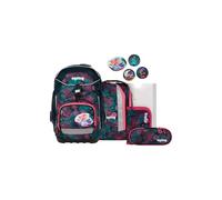 ergobag Schulranzen-Set Pack Set KorallBär - Lila